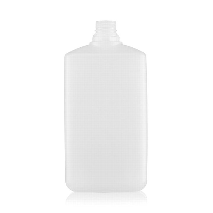 בקבוק פלסטיק 1,000 מ"ל מרובע טבעי טרפנטין כולל פקק