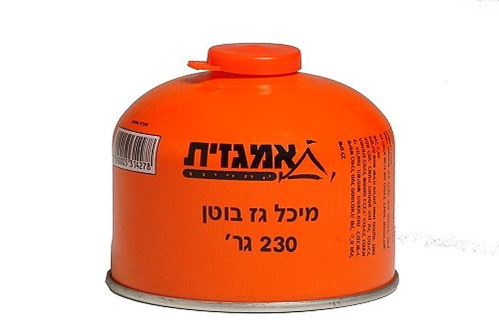 מיכל חד פעמי גז בוטן 230 גרם הברגה