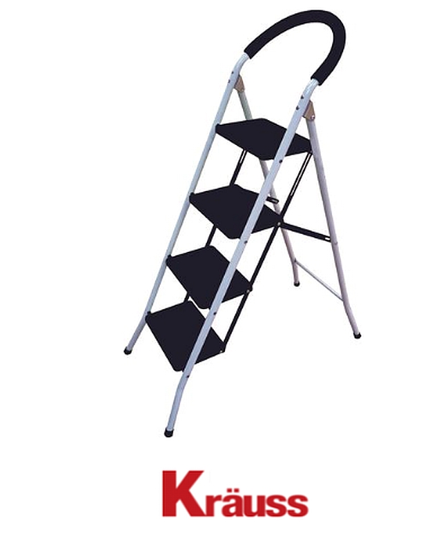 סולם דרגש "מזור" 4 שלבים רחבים תוצרת KRAUSS
