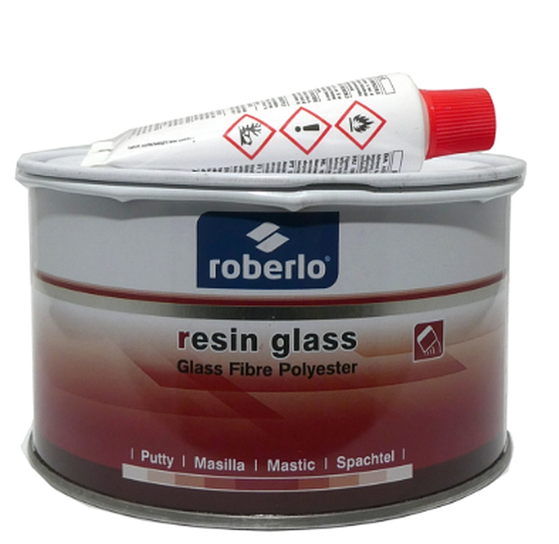 שפכטל פיברגלס 1.5 ק"ג כולל מקשה רוברלו ROBERLO