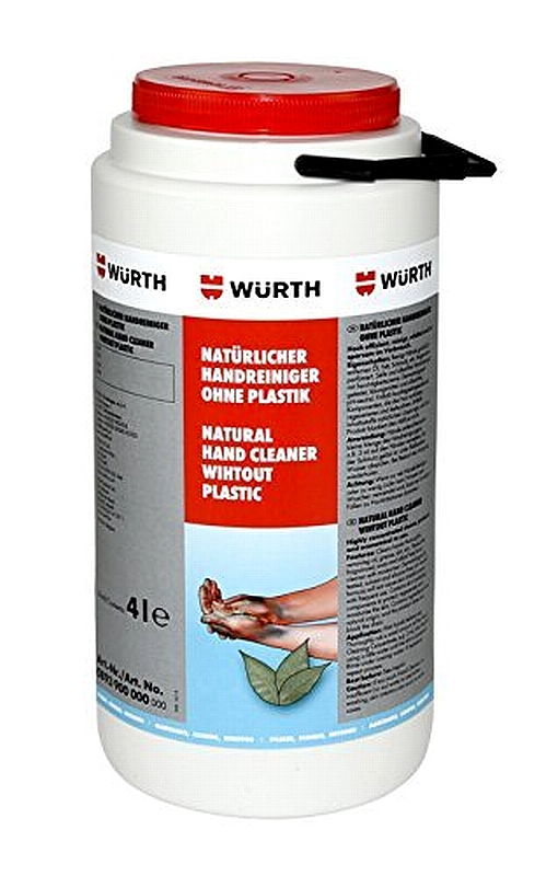 משחה לניקוי ידיים  4 ליטר וירט WURTH