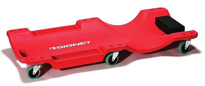 מיטת מוסך אדומה פלסטיק מקצועית סיגנט Signet