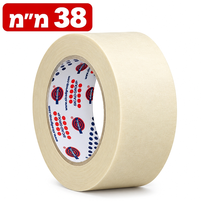 נייר דבק  38X40 אדיל מקצועי לצבעים יורוסל