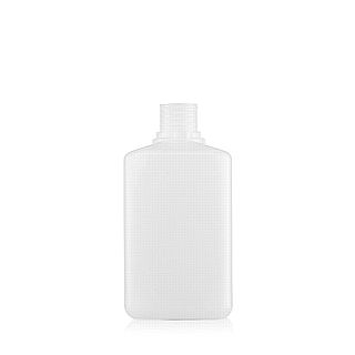 בקבוק פלסטיק 250 מ"ל מרובע טבעי טרפנטין+פקק