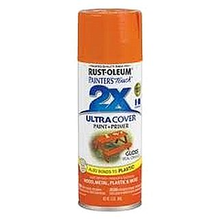 ספריי צבע כתום מבריק