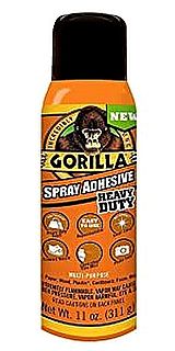 ספריי דבק גורילה רב שימושי 325 מ"ל GORILLA