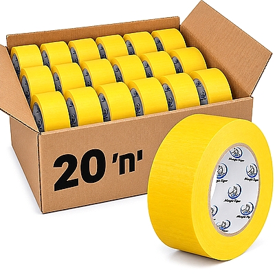 נייר דבק צהוב מקצועי 50X50 קרטון 20 יח