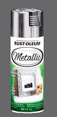 ספרי צבע כסף מטאלי מבריק  RUST-OLEUM