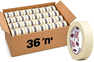 נייר דבק  25X40 אדיל מקצועי לצבעים יורוסל קרטון 36 יח