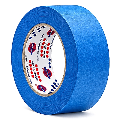 מסקינג טייפ EUROCEL 6085 UV כחול רוחב 50 ממ אורך 50 מטר
