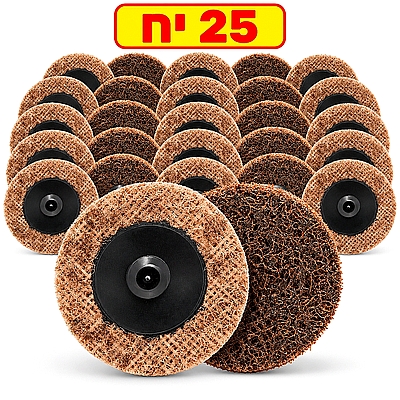 רולוק ליטוש סקוץ חום "3 קרטון 25 יח
