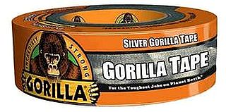 סרט הדבקה \ חבלה כסוף גורילה סופר חזק Gorilla Tape