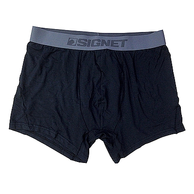 תחתון בוקסר לגבר במבוק שחור לארג SIGNET סיגנט