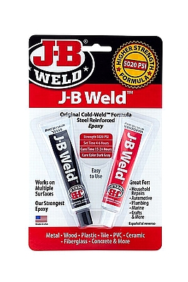 דבק אפוקסי דו רכיבי להלחמה קרה  JB-WELD